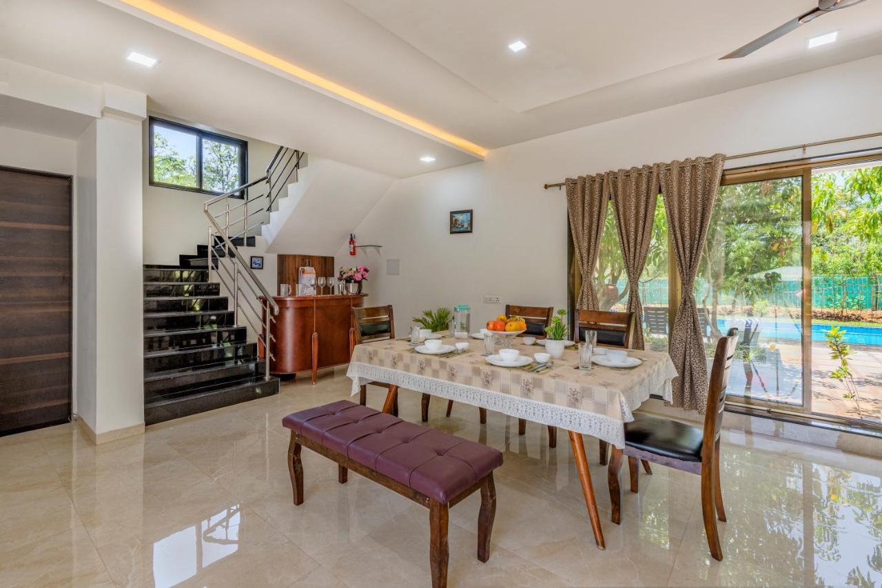 Saffronstays Lakeview Nivara - Farm Stay Villa With Private Pool Near פונה מראה חיצוני תמונה