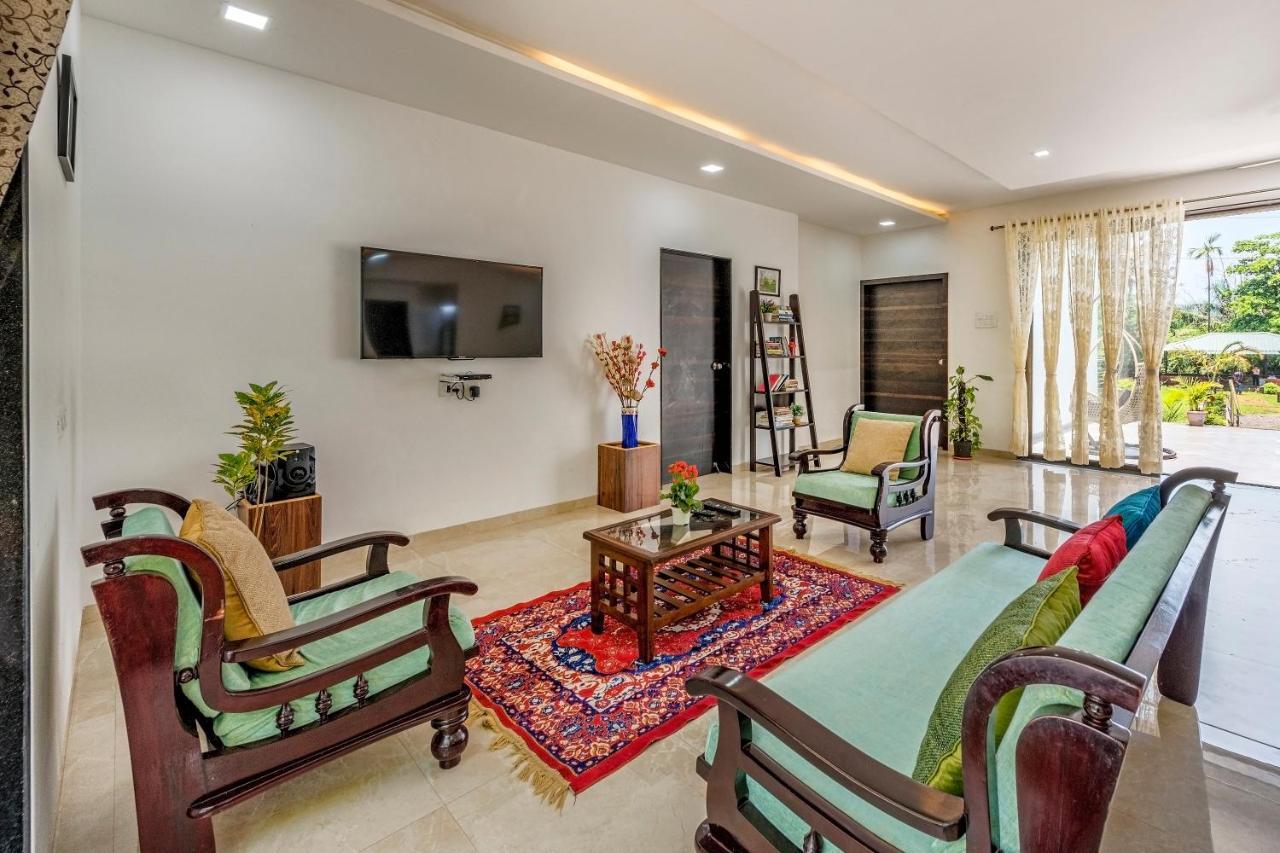 Saffronstays Lakeview Nivara - Farm Stay Villa With Private Pool Near פונה מראה חיצוני תמונה