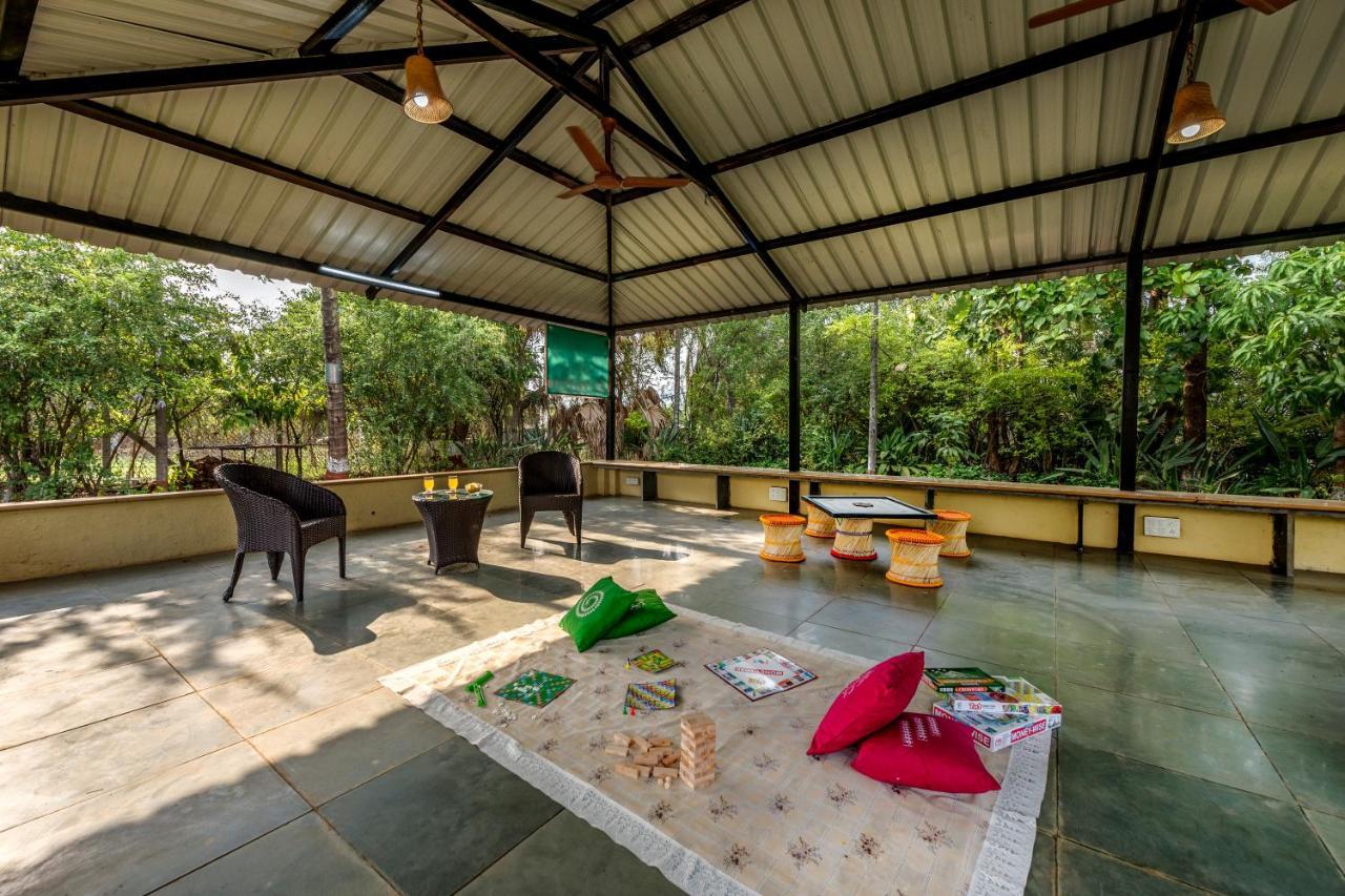 Saffronstays Lakeview Nivara - Farm Stay Villa With Private Pool Near פונה מראה חיצוני תמונה