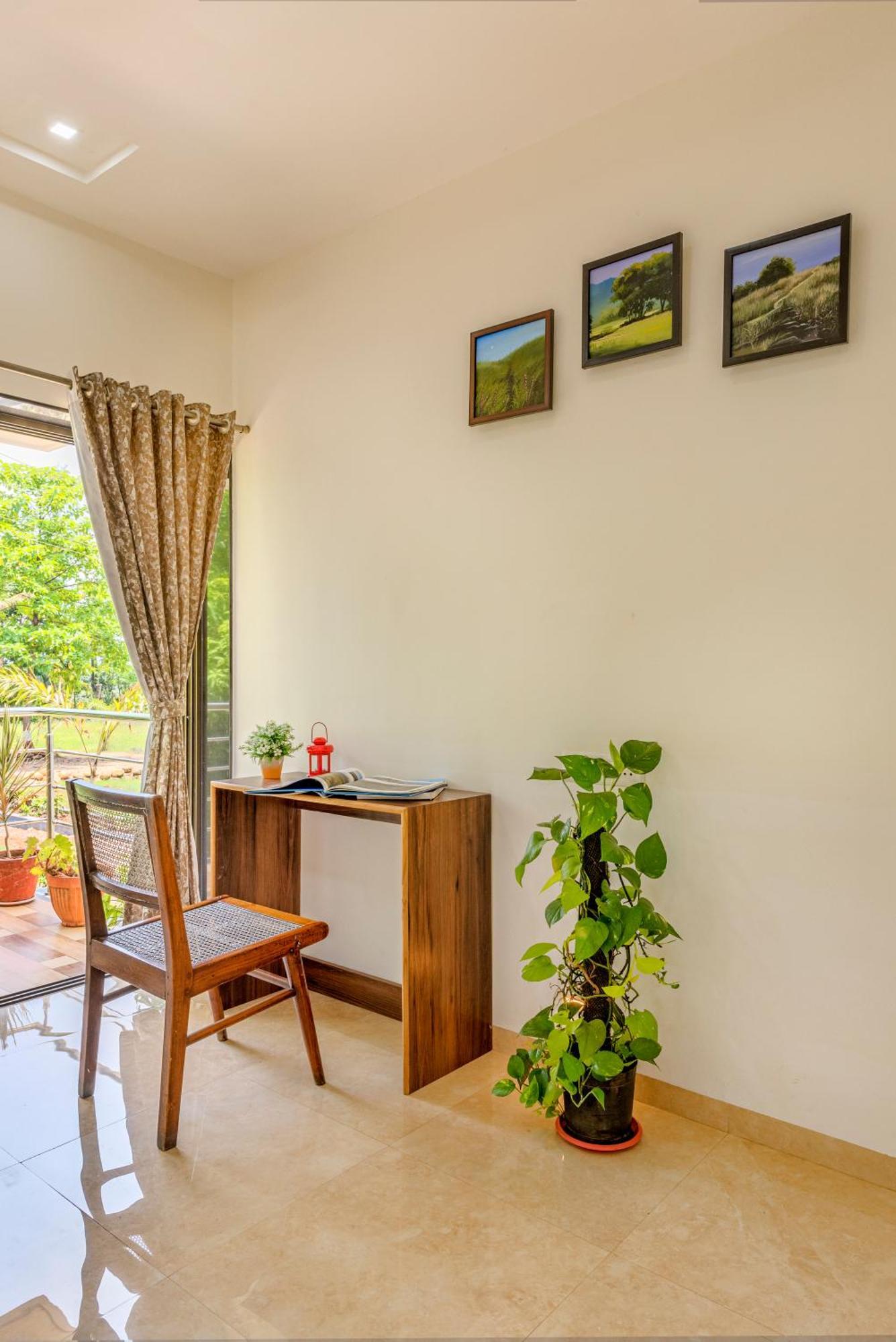 Saffronstays Lakeview Nivara - Farm Stay Villa With Private Pool Near פונה מראה חיצוני תמונה